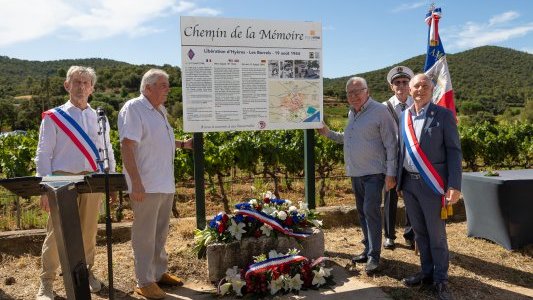 À Hyères, en août 1944, les Borrels, première section continentale à recouvrer la liberté