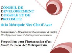 Le Conseil de Développement Durable et de Proximité de la Métropole Nice Côte d'Azur : "soyons concrets"