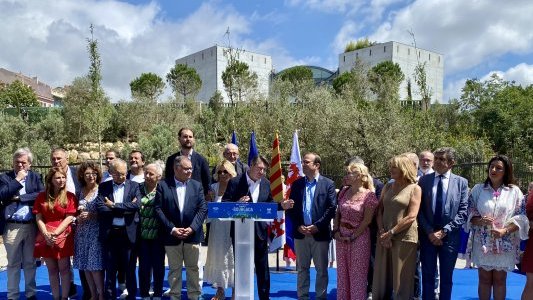 Inauguration de la Bourgada, « un paysage retrouvé » à Nice