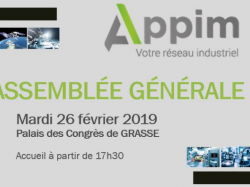 Assemblée Générale de l'APPIM le mardi 26 février 2019 à 17H30