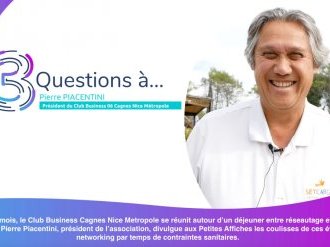 3 questions à Pierre Piacentini Club Business Cagnes