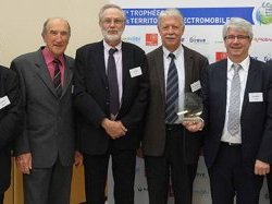 La Métropole Nice Côte d'Azur a reçu le trophée des territoires électromobiles 2016