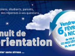 Rendez vous le 6 février à la CCI Nice pour la Nuit de l'Orientation