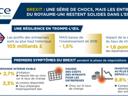 Brexit : Malgré des chocs multiples, le Royaume-Uni restera une destination attractive pour les entreprises selon la Coface