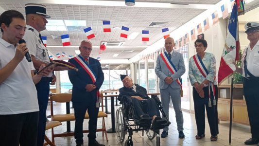 À 100 ans, Marius Bogliolo reçoit la Légion d'honneur