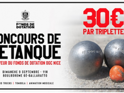 Participez au Concours de Pétanque en faveur du Fonds de Dotation OGC Nice !