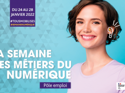 Préparez-vous pour la "semaine des métiers du numérique" du 24 au 28 janvier