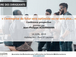 L'APPIM organise son prochain "Séminaire des Dirigeants" le 14 juin