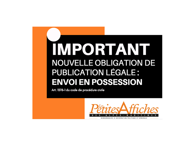 L'envoi en possession