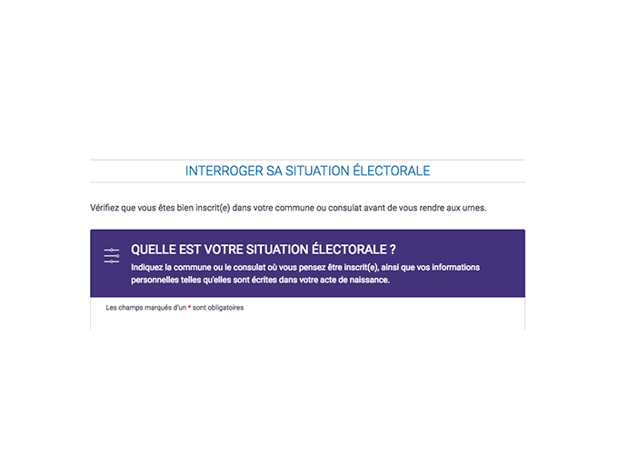 Élections : vous pouvez