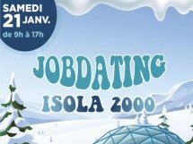 Le Crédit Agricole organise un jobdating givré à Isola !