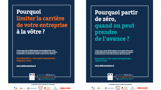 Du 14 au 27 novembre : la transmission et la reprise d'entreprises en campagne !