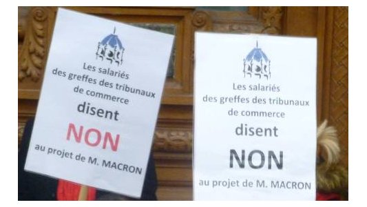  Le collectif des salariés des Greffes a adressé une lettre ouverte aux députés pour leur faire part, à nouveau, de leur inquiétude relative à l'article 19 de la loi Macron