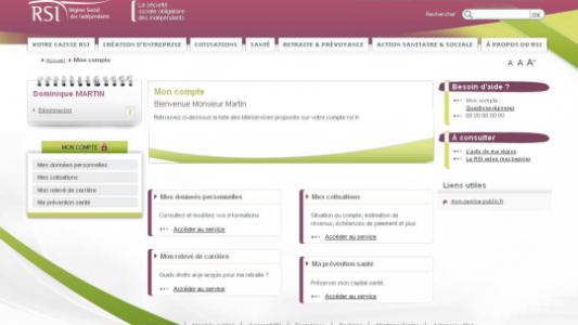 Le RSI entre dans l'ère des services en ligne.