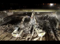 Bientôt un nouveau pont pour l'échangeur de La Valette-Sud sur l'A57