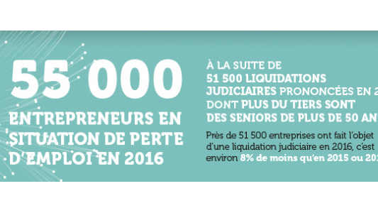 L'Observatoire de l'emploi des entrepreneurs : 55 000 dirigeants ont perdu leur emploi en 2016