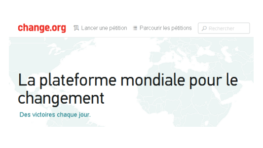 Change.org dépasse la barre des 100 millions d'utilisateurs