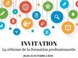 L'UPE06 organise une matinée sur le thème de la "Réforme de la formation professionnelle : un Big Bang des enjeux … et des procédures ?"