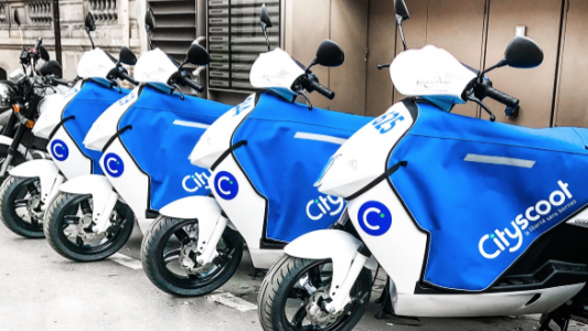 Cityscoot à Paris : un scooter électrique en libre-accès loué toutes les 40 secondes