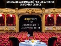 Dégustez votre petit-déjeuner sur la scène de l'Opéra Nice Côte d'Azur !