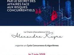 Séminaire : "La protection des algorithmes par le secret des affaires face aux risques concurrentiels"