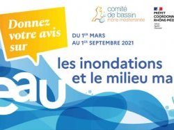 Lancement de la consultation du public sur la gestion de l'eau et les risques d'inondation