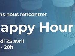 Happy Hour by #LeBocal pour tout savoir sur la formation "Développeur Web et Mobile" le 25 avril !