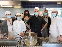 A La Croix-Valmer, 'Contrôle Hygiène et Qualité' pour la cantine scolaire