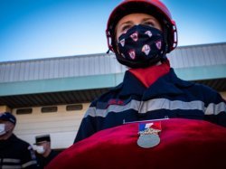 Sapeurs-pompiers du Var, une médaille d'or pour acte de courage et de dévouement