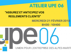 ATELIER UPE 06 : assurez et anticipez vos règlements clients