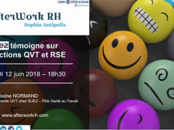 AfterWork RH Sophia : SUEZ témoigne sur ses actions QVT & RSE le 12 juin !