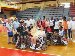 Le Cavigal équipé d'un fauteuil de basket de plus grâce au Rotary