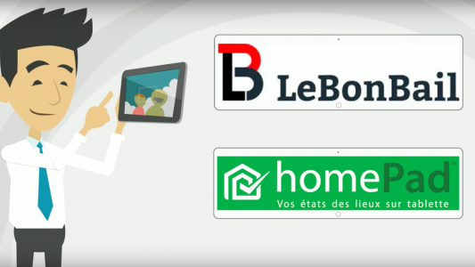 LeBonBail et homePad annoncent leur partenariat permettant une digitalisation complète du bail