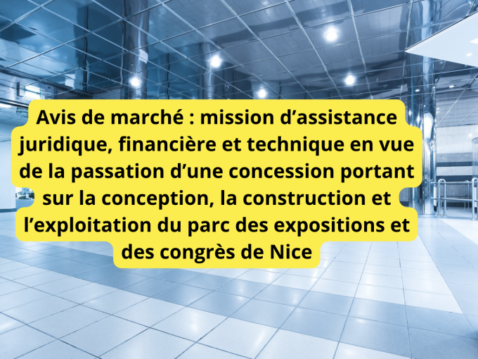 Avis de marché : mission