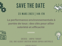 Conférence 2023 – Master Développement Industriel : "La performance environnementale à portée de tous"