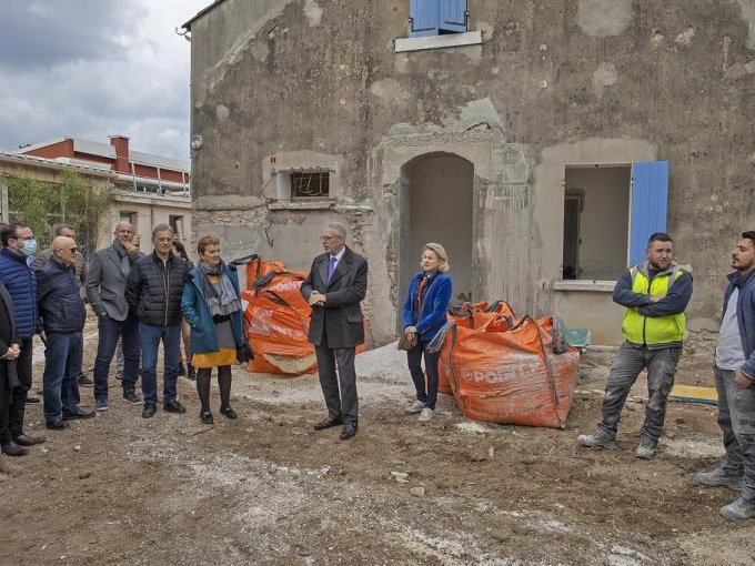 A La Garde, réhabilitation