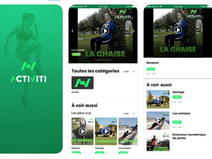 Activiti, l'appli MyCoach