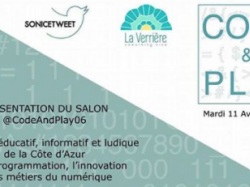 Demain, #Sonicetweet vous parle du salon CODE & PLAY !