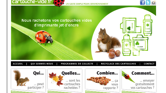 Nouvelle Mission de Cartouche-vide.fr : information et éducation des particuliers avec « le Tri gagnant »