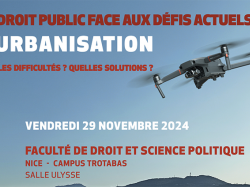 Colloque Cerdacff : "Le droit public face aux défis actuels de l'urbanisation - Quelles difficultés ? Quelles solutions ?"